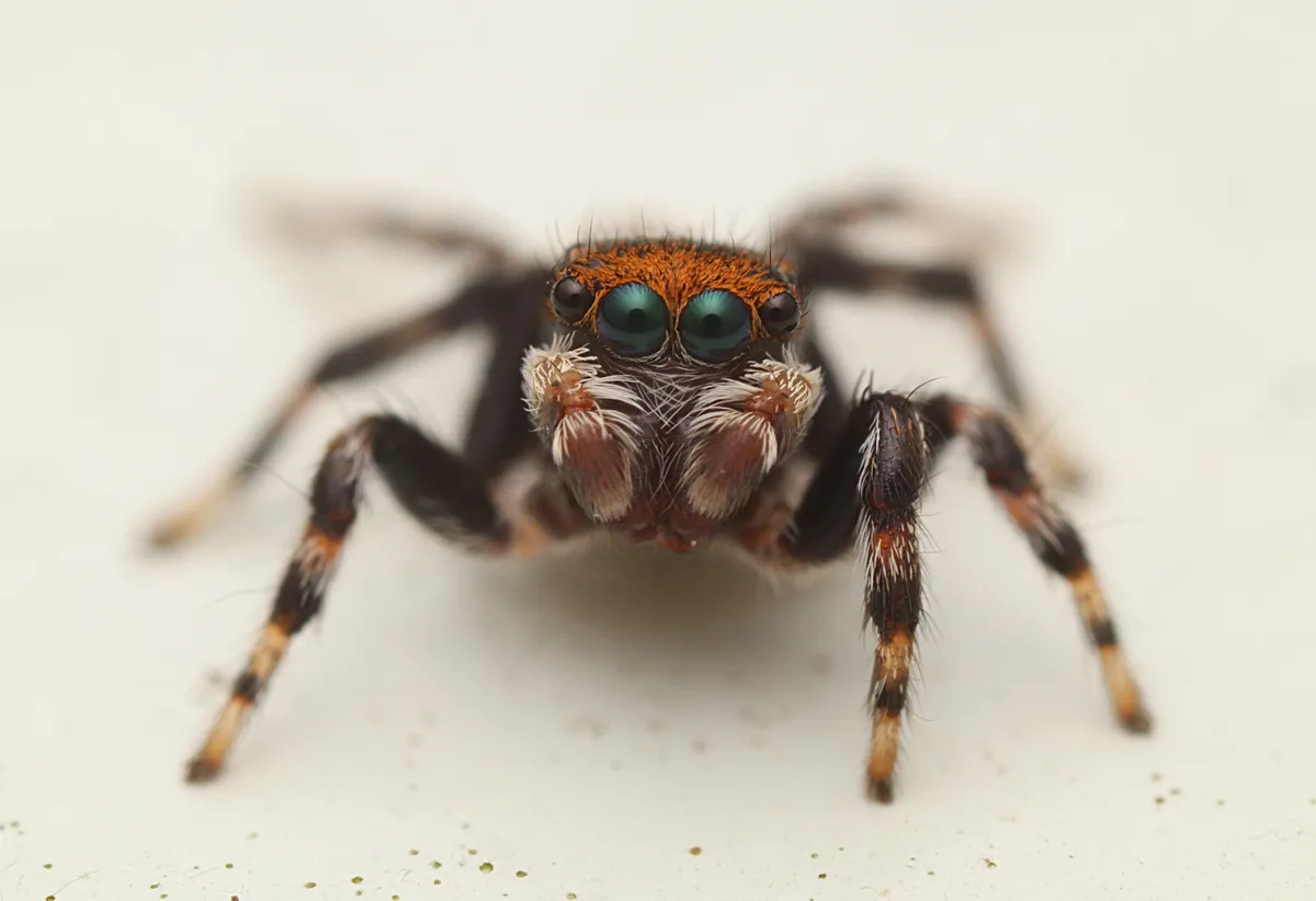 Araña Pavo Real Gris