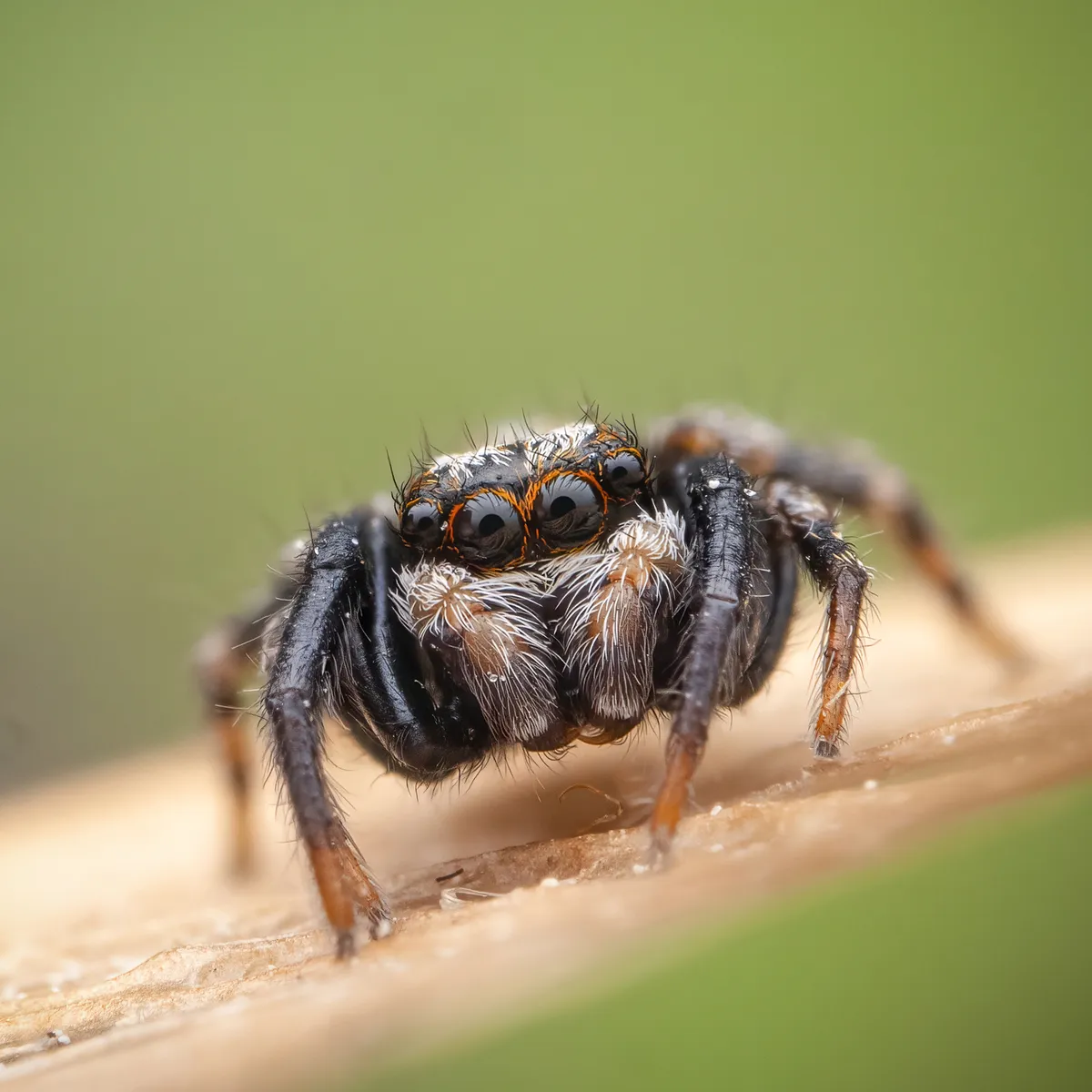Araña Saltadora Peluda